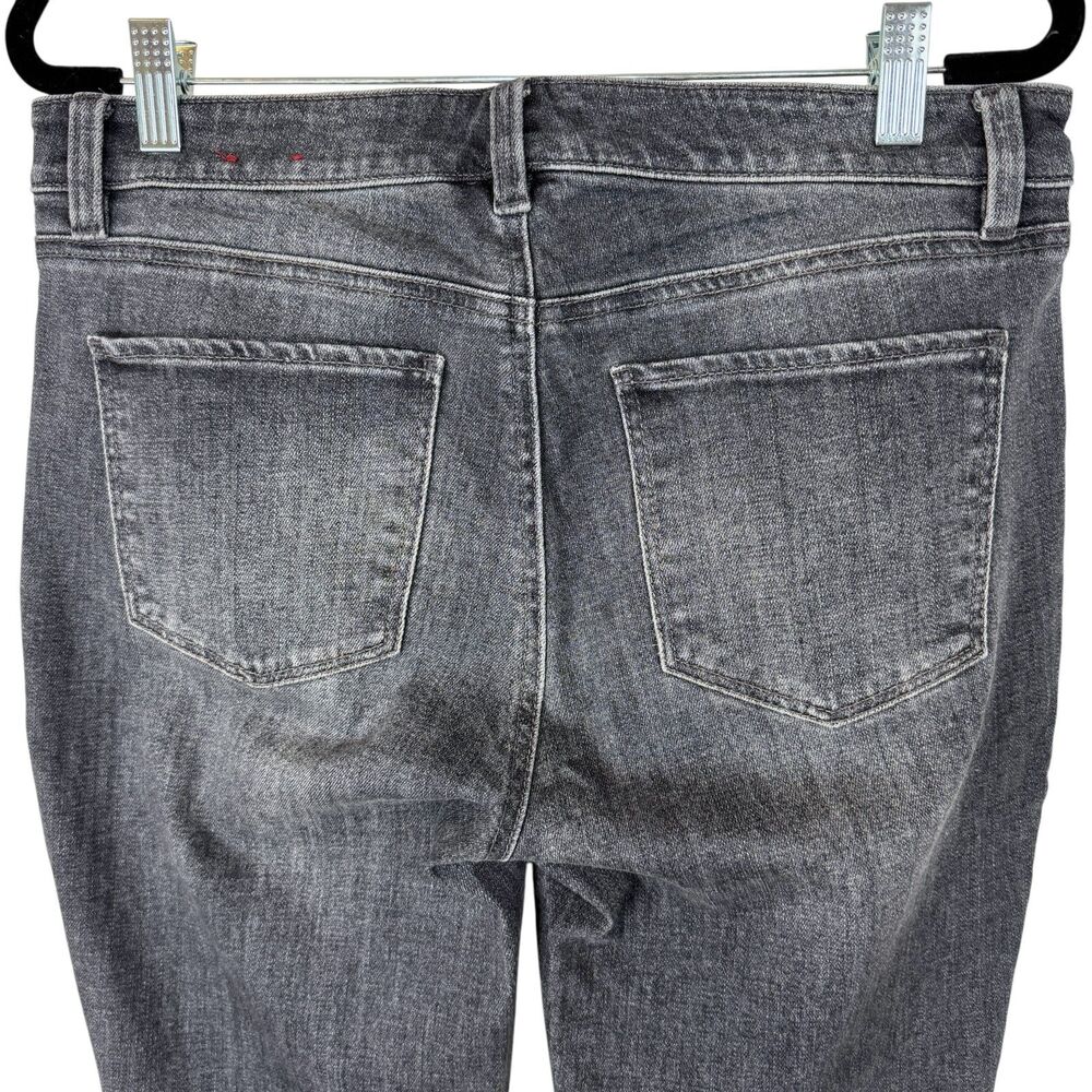 Talbots Grey Flawless 5-pocket slim ankle denim jeans Size 6 - Picture 7 of 10